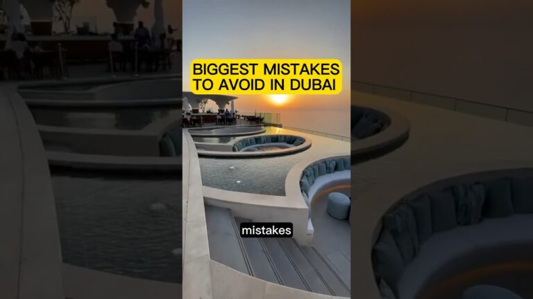 Dubai Travel Tips: Top 3 Mistakes You MUST Avoid! #dubaitravel #traveltips