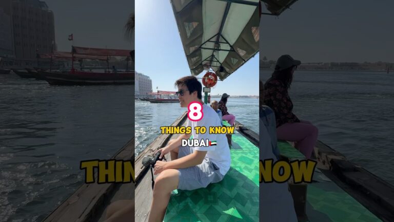 8 Things to Know BEFORE Travelling to Dubai🇦🇪 #dubai #dubaitravel