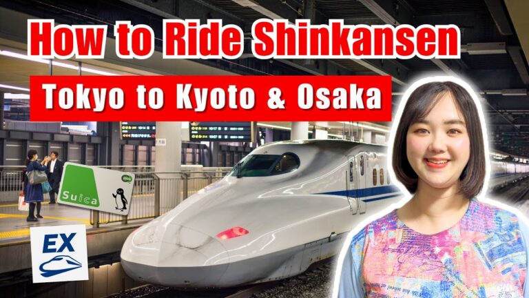 Tokyo to Kyoto & Osaka by Bullet Train 2025 | Tickets, Prices & Luggage Tips