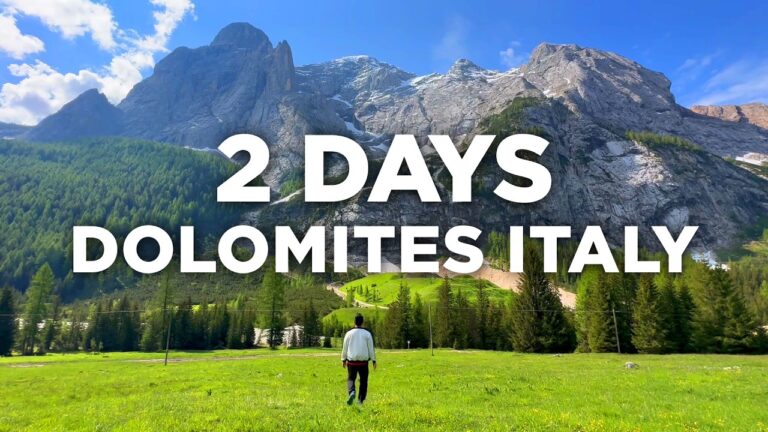 The Best 2 Days Dolomites Travel Guide  ⁨@tommytravelz⁩